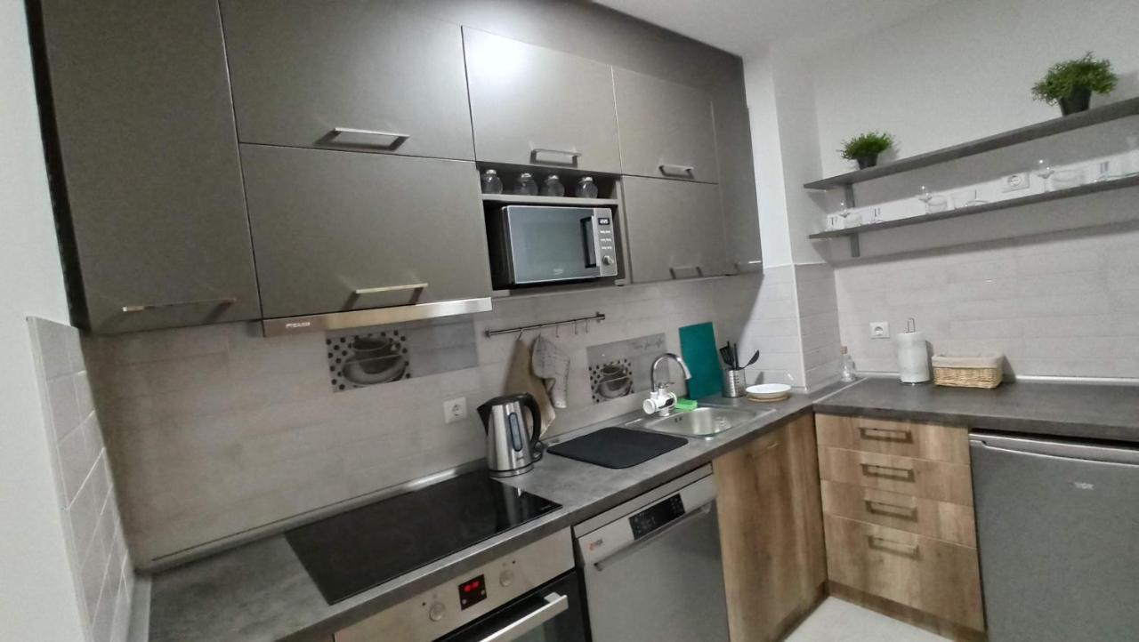 Luxury Apartments Parking In Garage Nis Bagian luar foto